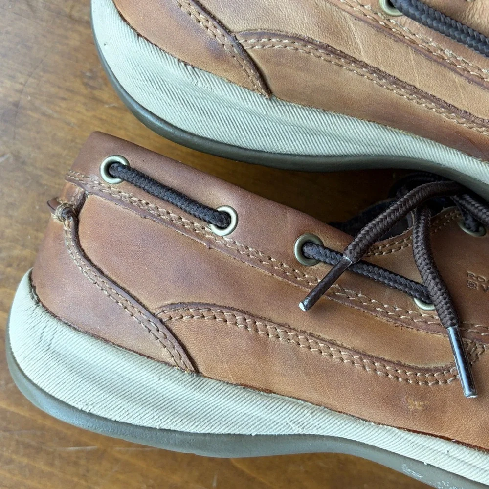 Rockport Works Steel Toe Boat Shoe Sz 11W